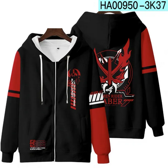 Kamen Rider REVICE Cosplay Zipper Hoodies 3D Print Men Woman Zip Up Hooded Sweatshirts Hoody Oversized Tracksuit Man Coat