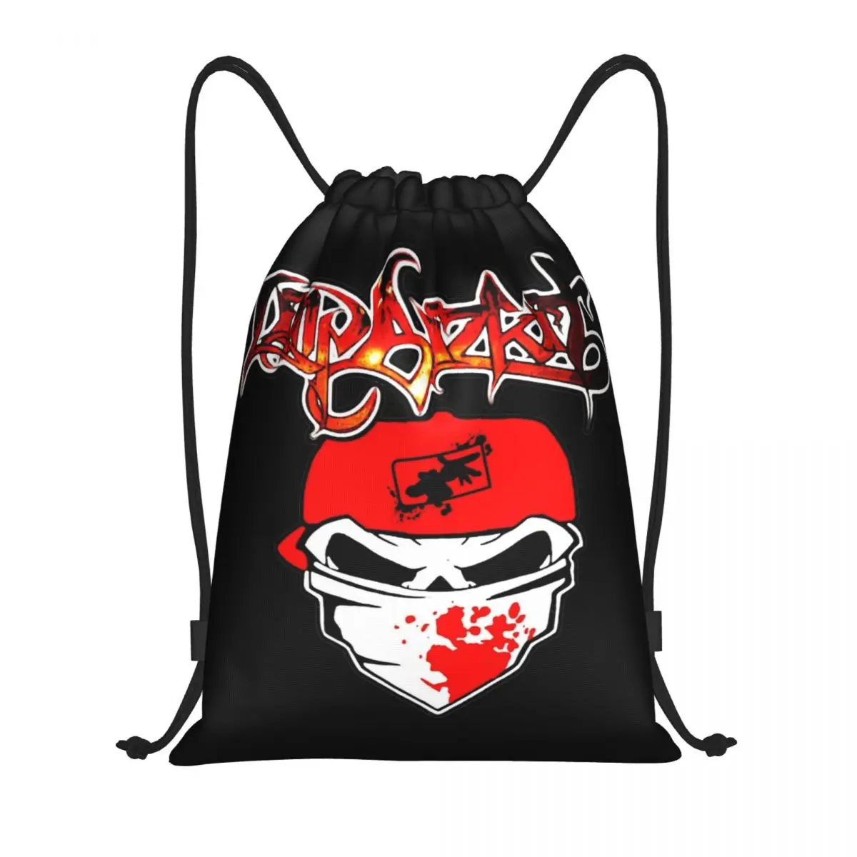 Rock Band Limp Bizkit Drawstring Bags Soccer Backpack Gym Sackpack String Bags for Cycling