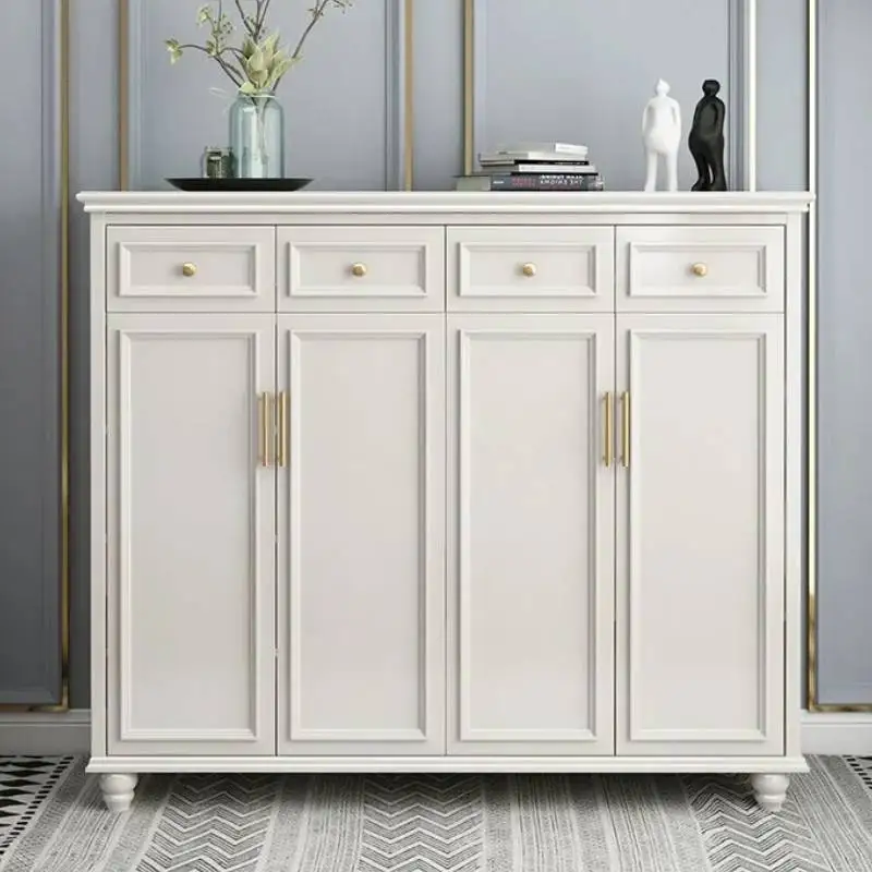 Large Vertical Wood Shoe Cabinet Design Beutiful Storage Organizer Shoe Rack Space Saving Wooden Range Chaussure Home Furniture