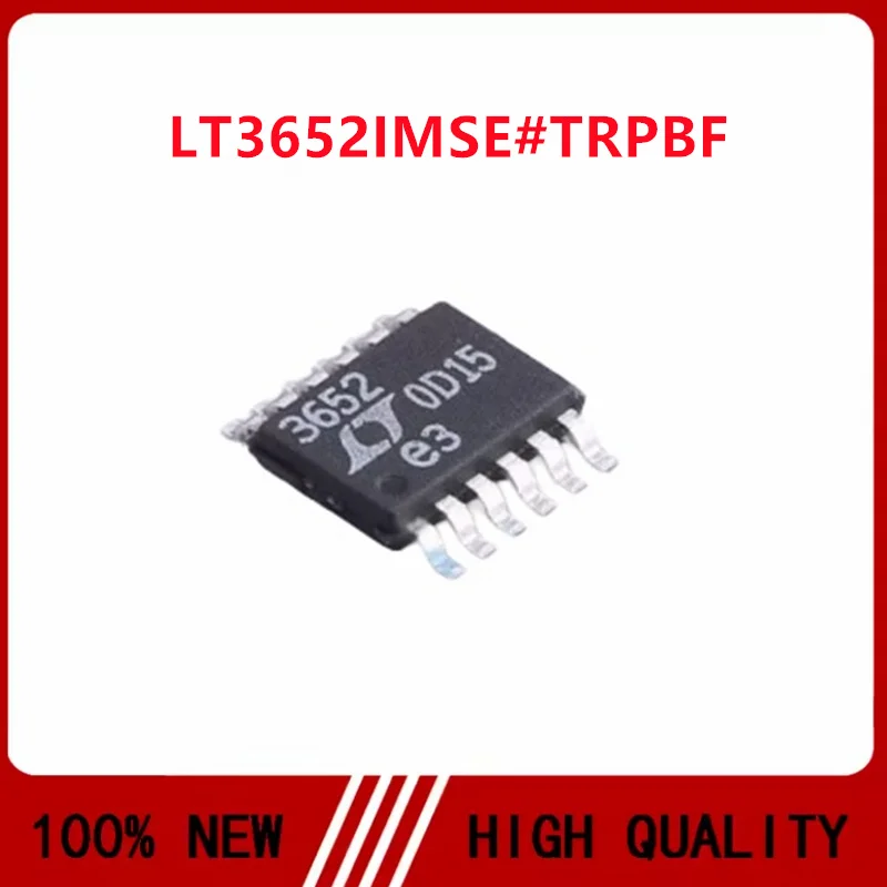5PCS/LOT LT3652IMSE LT3652IMSE#TRPBF LT3652EMSE LT3652 3652 MSOP12 Integrated circuit IC chip