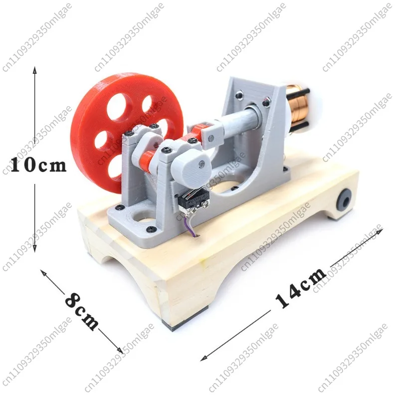DIY Electromagnetic Engine Model Technology Invention and Manufacturing Physics Course Teaching Experiment