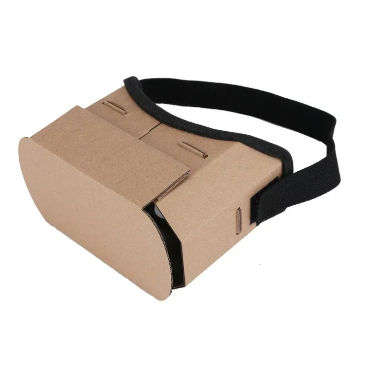 DIY Portable Virtual Reality Glasses for Google Cardboard 3D Glasses 25mm lens VR glasses For SmartPhones For Iphone X 7 8 VR