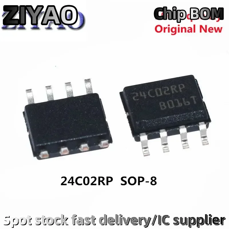 5Pcs M24C02-RMN6TP 24C02 24C02RP SOP-8