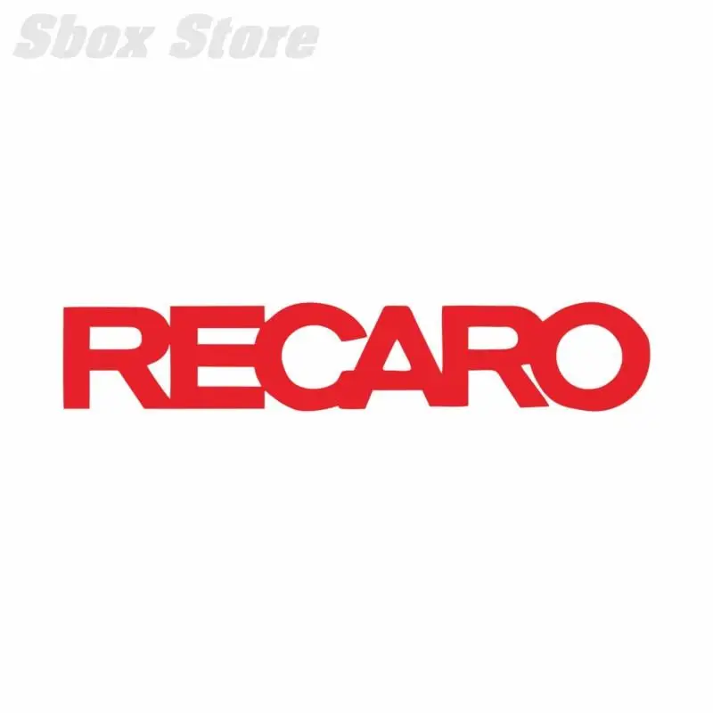 Desain Baru JDM Desain Baru Kursi Dasar Vinil Decal Recaro Buatan Sendiri Truk Decal Drift, 15Cm