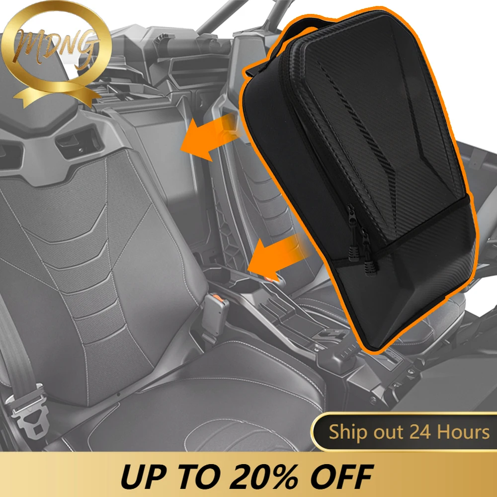 Seats Center Shoulder Console Storage Cargo Bag For Can Am Maverick X3 Turbo R MAX XRS XDS 2017 - 2021 2022 2023 ATV UTV