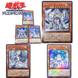 3Pcs/set Yu-Gi-Oh! Lady Labyrinth of The Silver Castle DIY Homemade Bronzing Game Toys Collection Card Christmas Birthday Gift