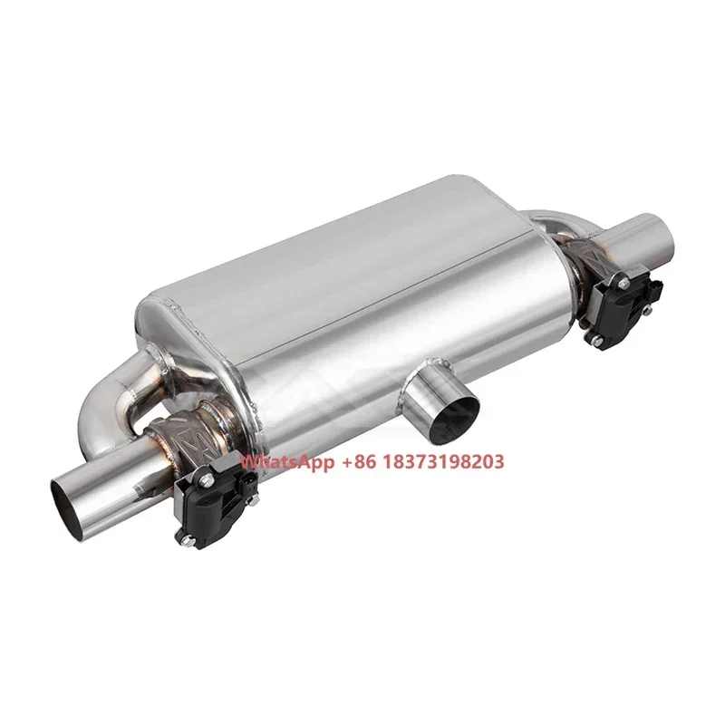 

Universal Exhaust Muffler Stainless Steel Electric Valvetronic Exhaust Muffler With Remote High Performance Muffler Exhaust