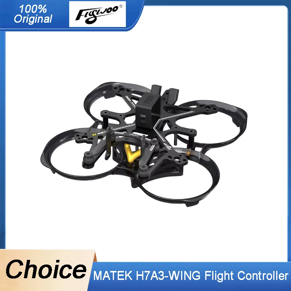 

Комплект рамок FLYWOO FlyLens 75, 1,6-дюймовый комплект рамок для дрона FPV, совместимый с O3ite/O4/O4PRO