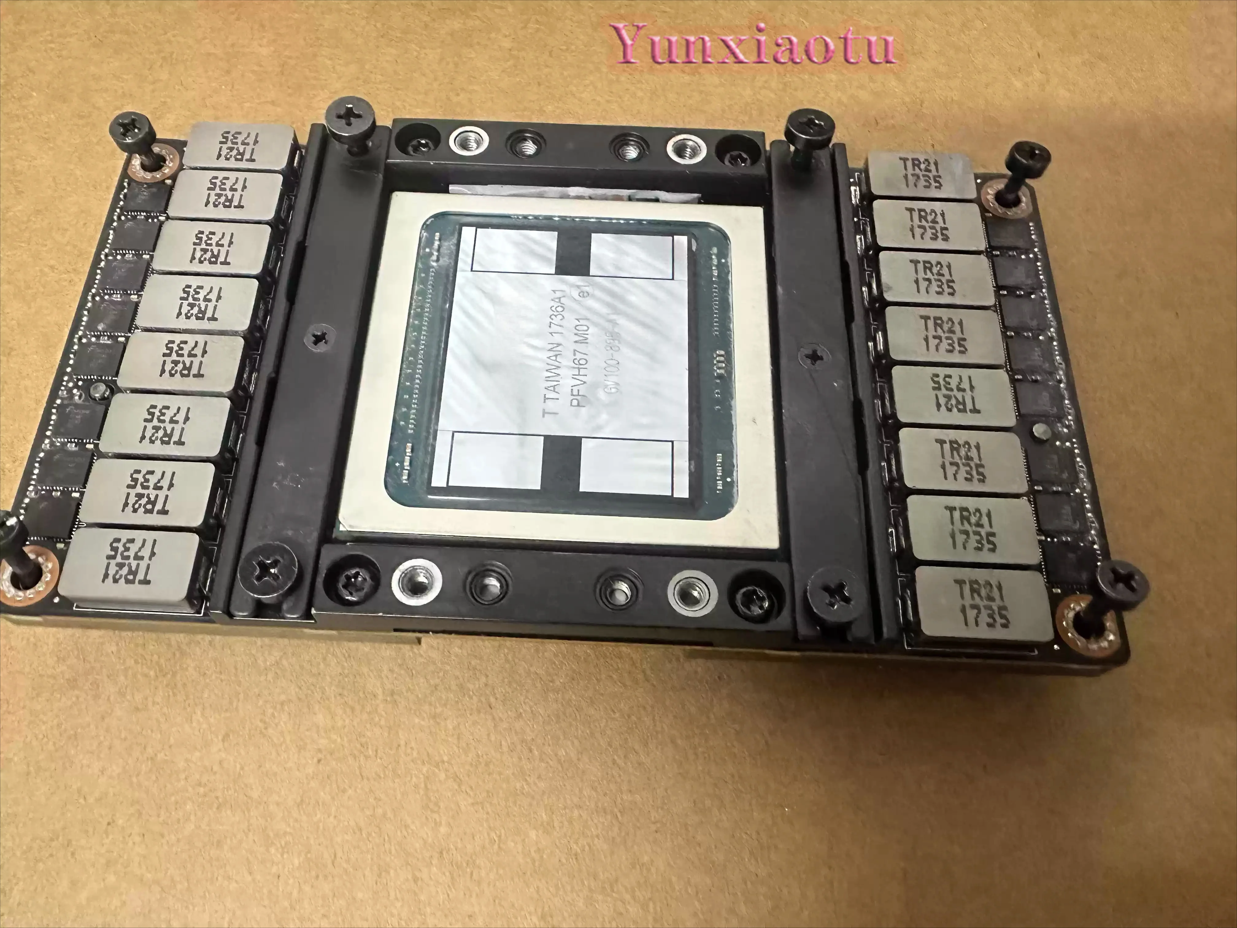 GPU Accelerator Module NVIDIA V100 SXM2 16GB 32GB HBM2 for AI Deep Learning Server Computing Graphics Card
