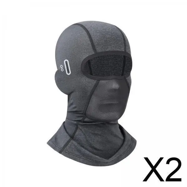 

Full Face Balaclava Mask Summer Cooling Spandex Neck Warmer for Running Cycling Ski and Snowboard
