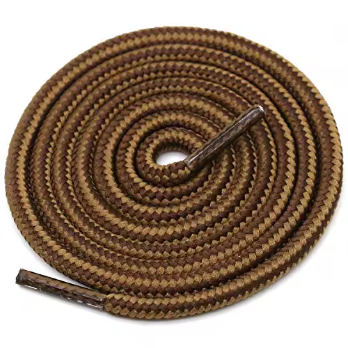 1 Pair 18 Colors Striped Double Color Shoe laces Round Outdoor Sneakers Shoelaces Cotton Boots Shoelace 70CM 90CM 120CM 150CM - Image 15