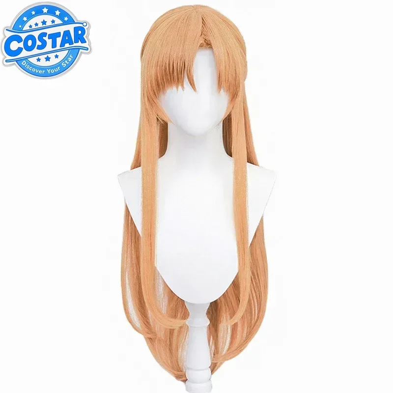 

Yuuki Asuna Wig Anime Sword Art Online Cosplay SAO Wig Synthetic Hair Long Hair Cos Accessories Costumes for Women Props