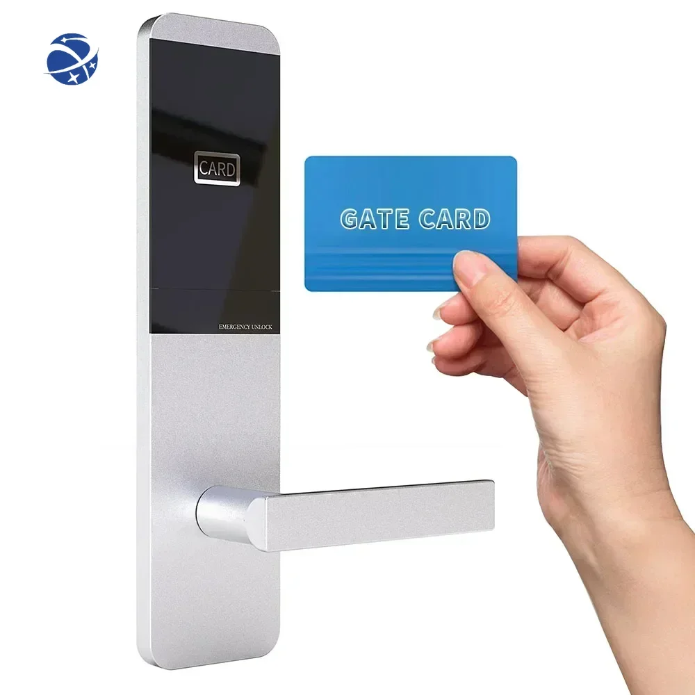 Security Cerradura Electronic US ANSI Mortise Motel Hotel Lock System Smart Door Lock with Management Software System