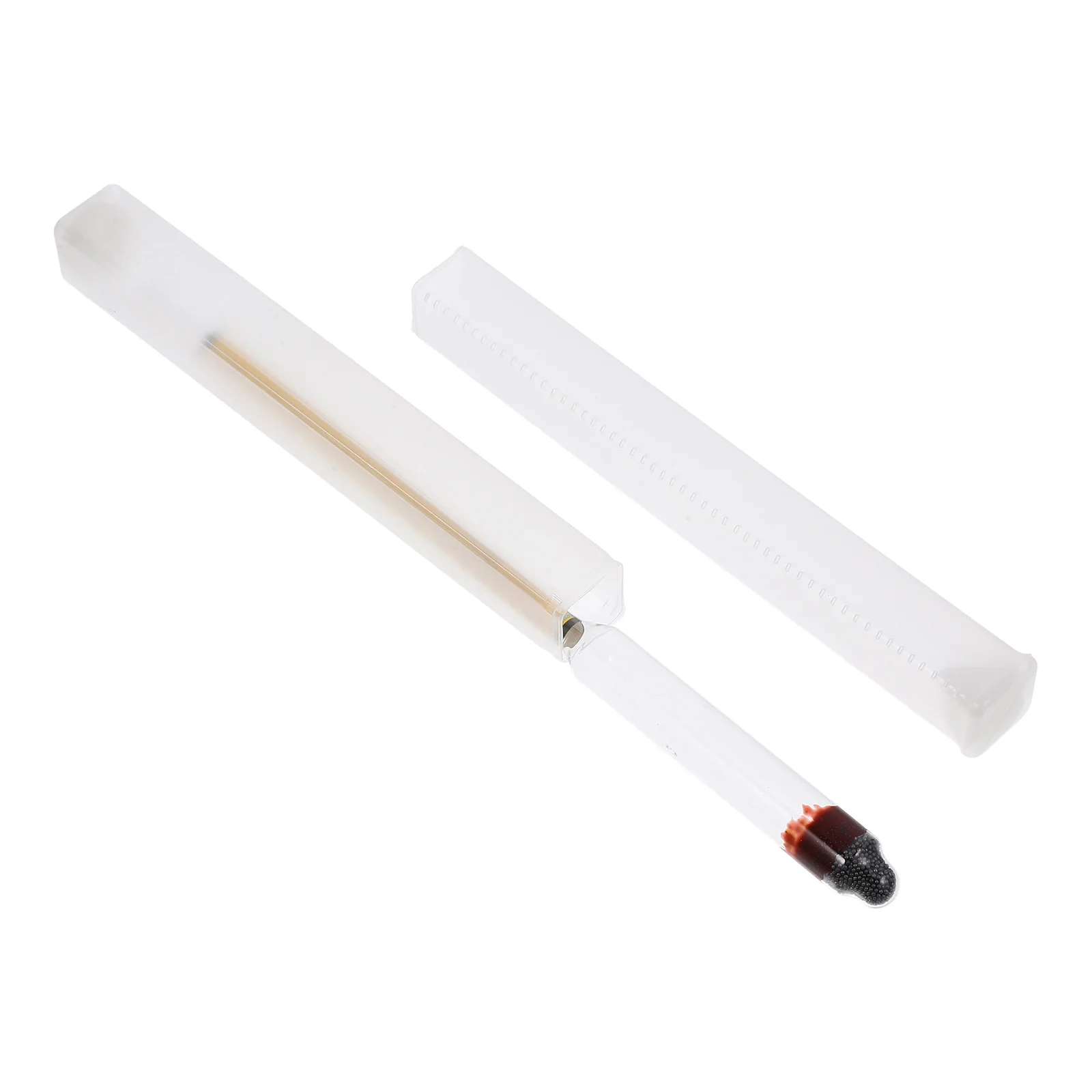 

Alcohol Hydrometer 0 to 100 Degrees Yellow Scale for Whiskey Vodka Spirit Testing Content Meter Wine Hydrometer