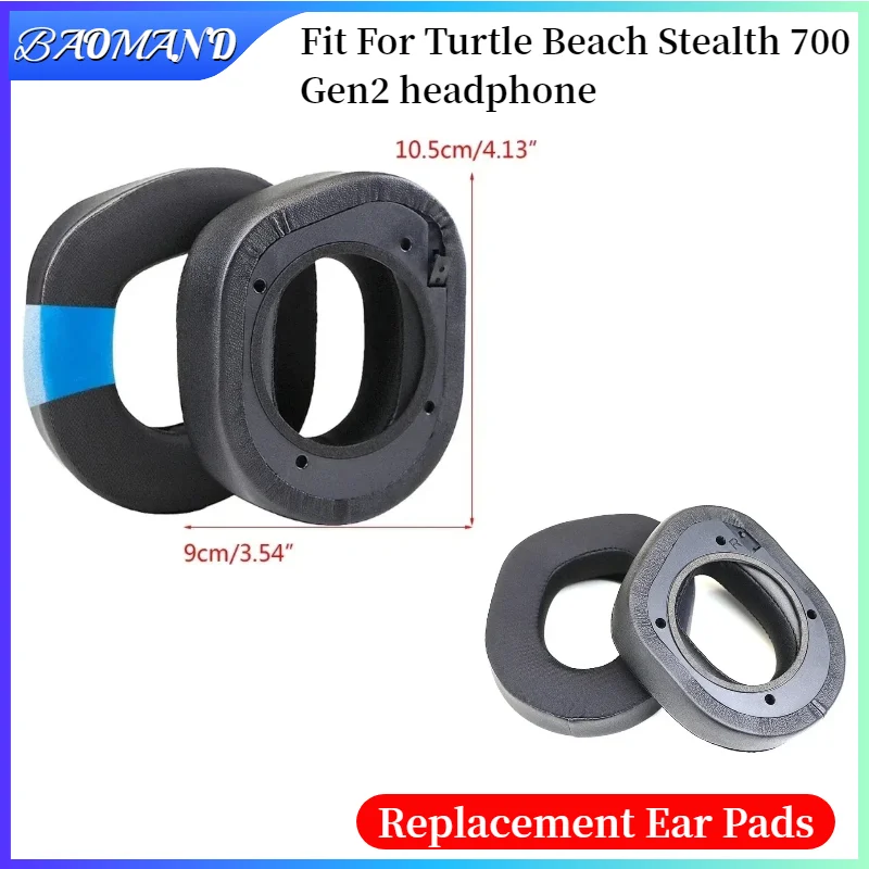 

Earphone Ear Pads For Turtle Beach Stealth 700 Gen2 Earpads Sponge Soft Foam Cushion Replacement Headphones Accessories