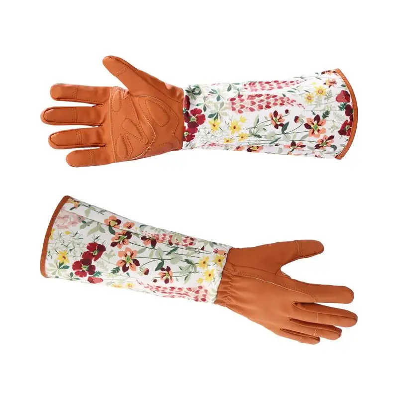 

Long Gardening Gloves Women Long Thorn Proof Puncture Resistant Forearm Protection Gloves Garden Sleeves Work Non-Slip Grip
