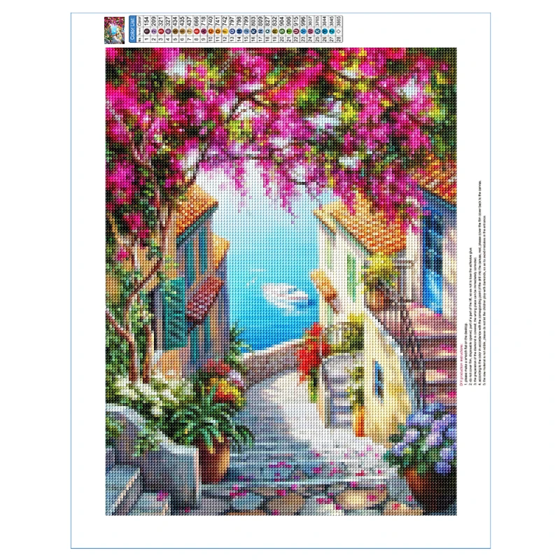 5D DIY Diamante Pintura de Paisagem, Animal, Flores, Ponto Cruz Kit, Completa Rodada Diamante Bordado, Mosaico Imagem, Home Decor, Presentes