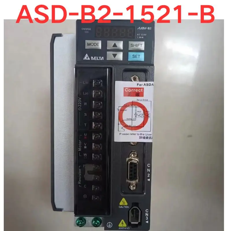 

Second-hand test OK Servo driver ASD-B2-1521-B