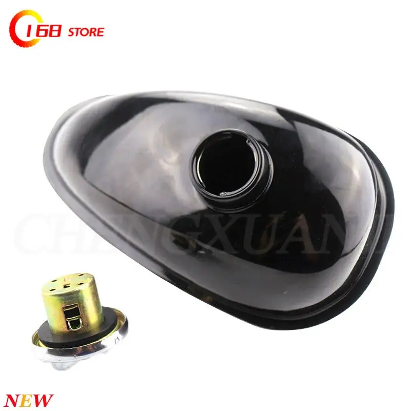 2L Fuel Tank Carburetor. High Voltage Pack, Puller, Coil, Acceleration Handle, Chain Suitable for 80CC Electric Bicycle Accessor