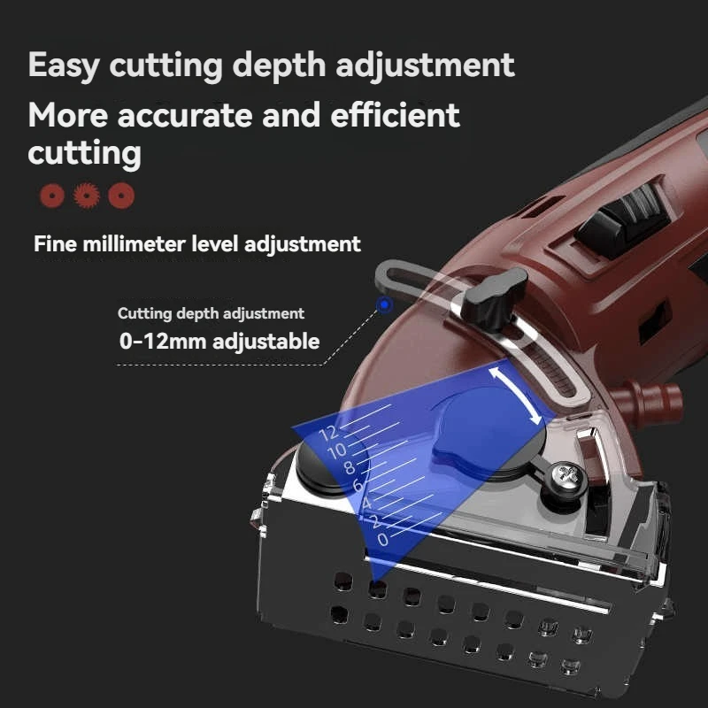 Handheld Electric Cutting Machine Multifunctional Mini Saw Blade Ceramic Tile Metal Cutting Machine Small Cutting Saw
