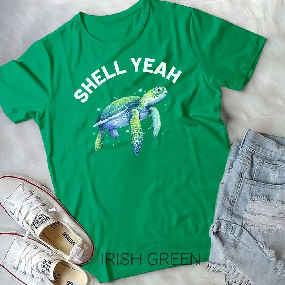 Shell Yeah - Cute Tortoise & Sea Turtle Lover Unisex T-shirt