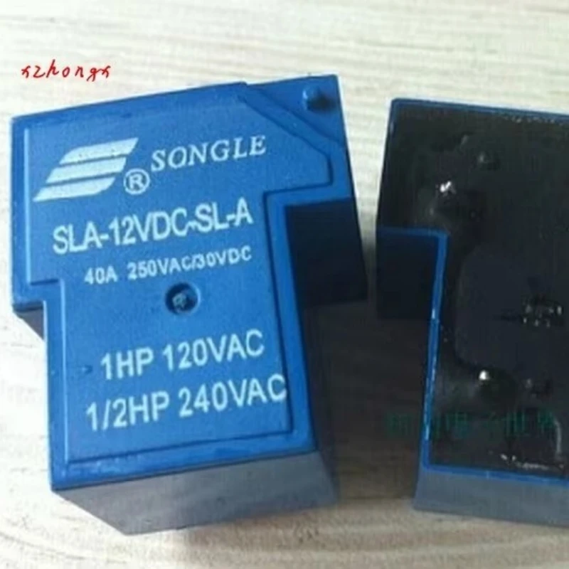Relay SLA-12VDC-SL-A Set Normally Open 40A 250VAC T90 12V High Current
