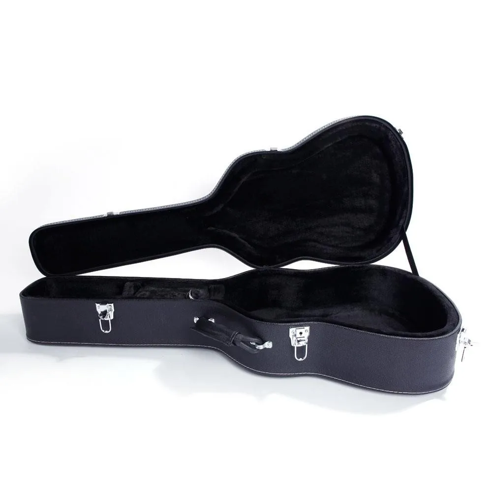 

Glarry 39" Protable Flat Black Hard Shell Classical Guitar Case
