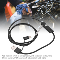 LED Endoscope AN100‑3.9 3.9mm Endoscope High Definition Inspection Camera Pipeline Mobile Phone LED Borescope for Car Industry