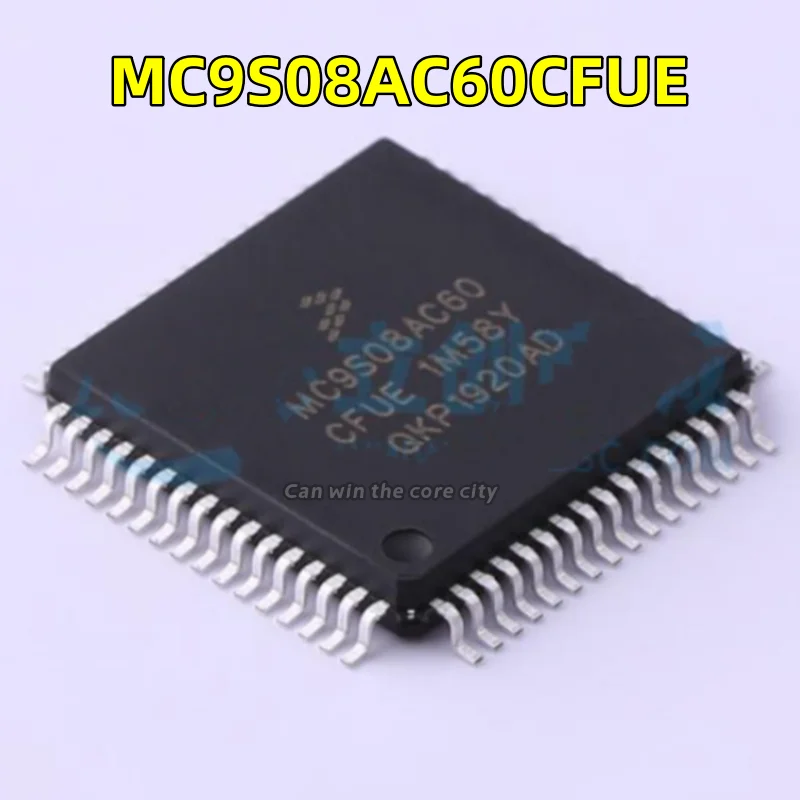 

5-100 PCS/LOT New MC9S08AC60CFUE silk-screen printing MC9S08AC60 package LQFP-64 SCM microcontroller