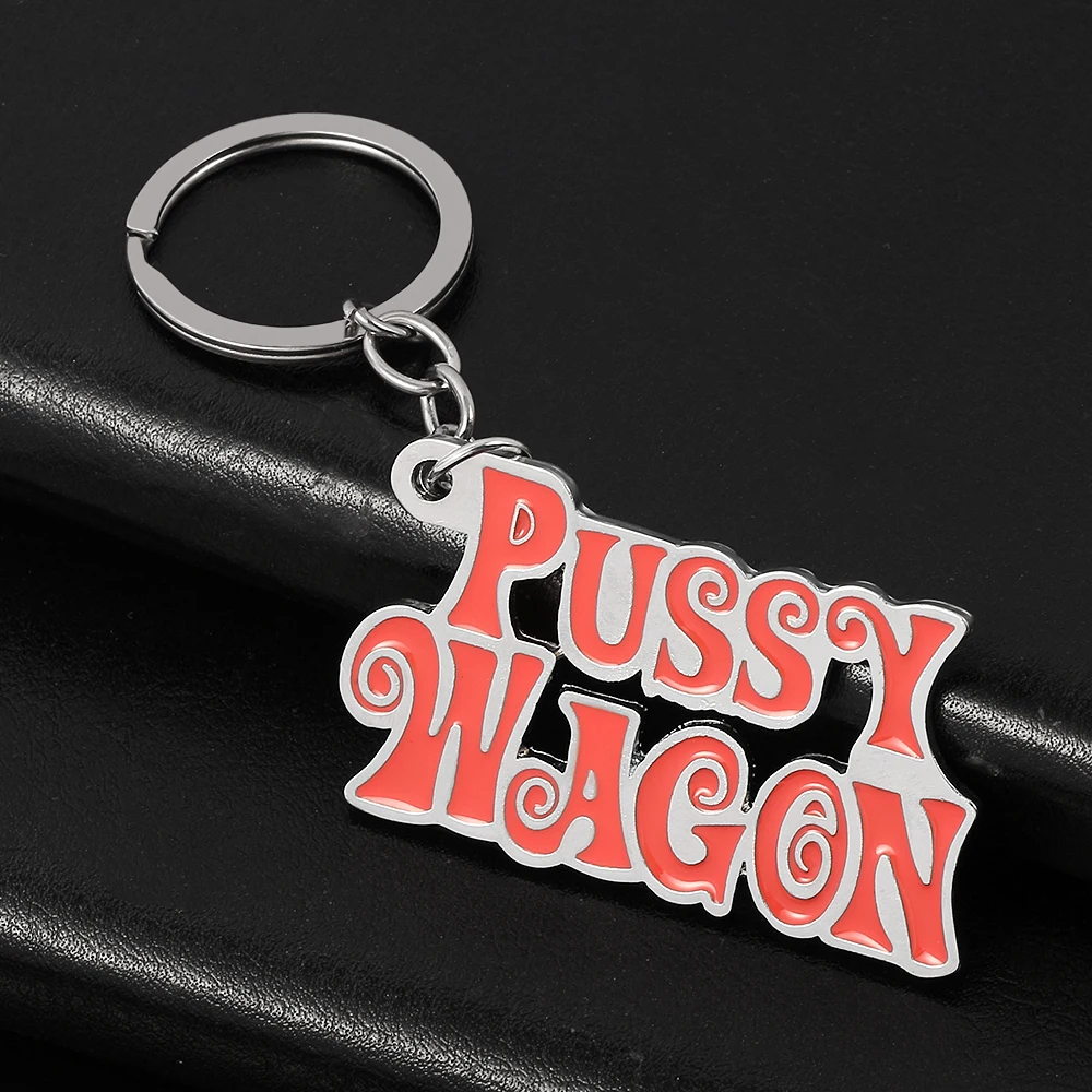 Roter Metall-Schlüsselanhänger mit Schriftzug, Film 'Kill Bill' Fan-Taschenanhänger, Kreatives Geschenk, Einfache Verpackung, Universeller Reiz – Detail 5