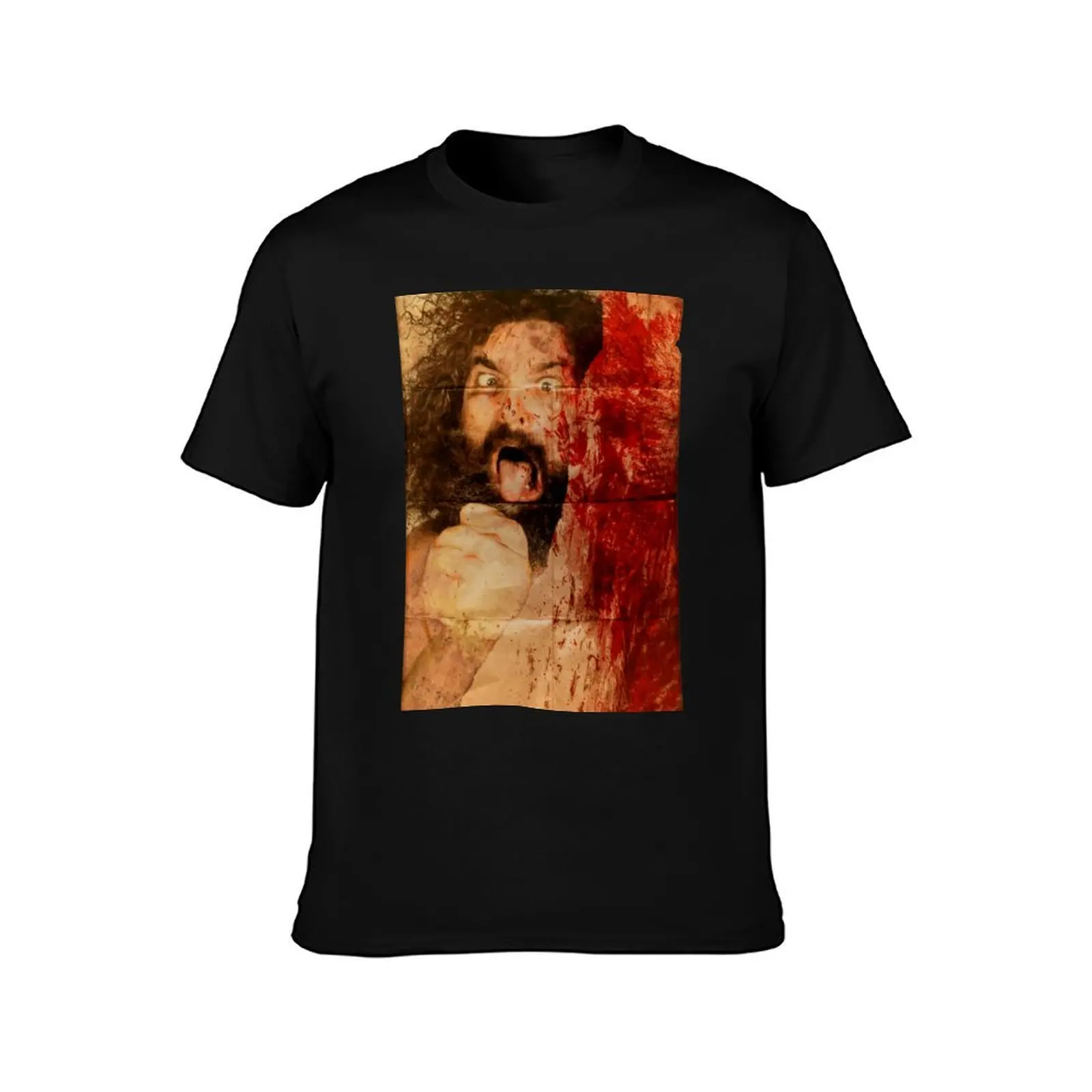 Bloody Bruiser T-Shirt Summer Casual Loose T-Shirt