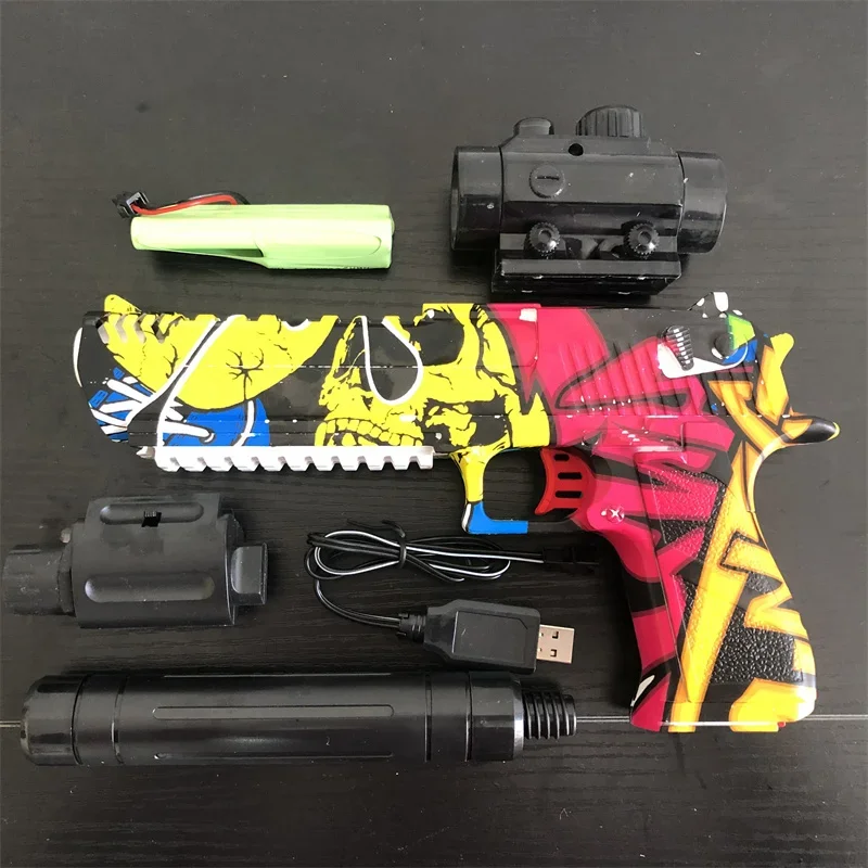 Automatische elektrische schießen Splash Ball Airsoft Weihnachts spielzeug Pistole Wasserball Waffe Pistole Outdoor Sport Gel Kinder Erwachsene