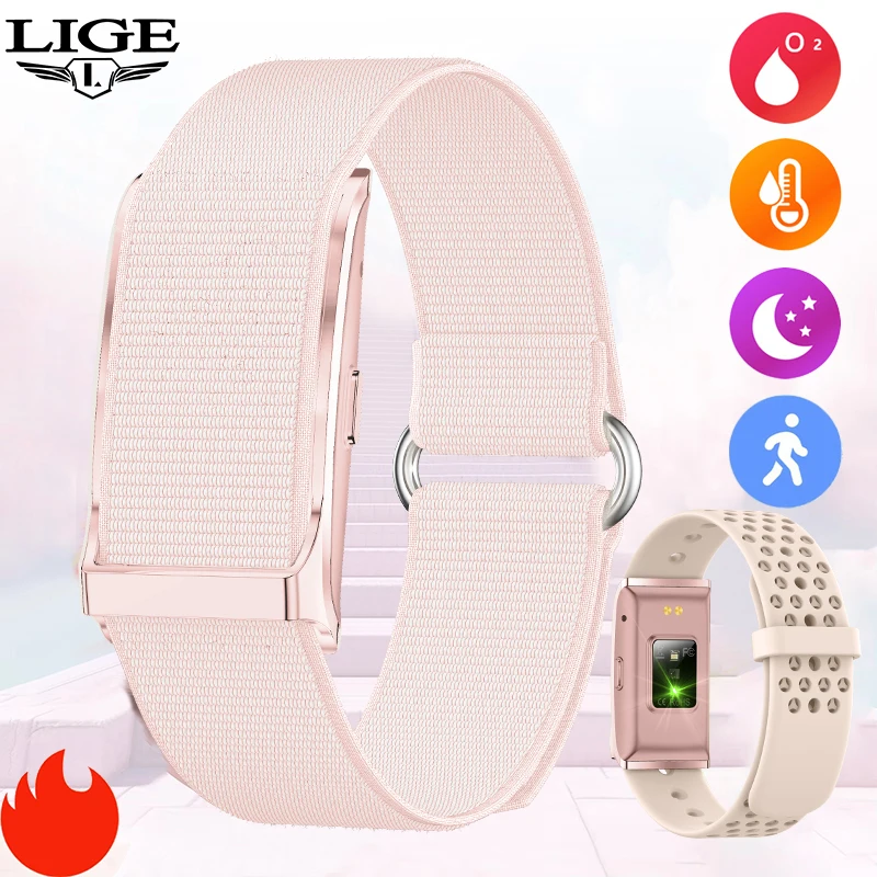 جديد ساعة ذكية الرجال النساء النشاط الصحي جهاز تعقب للياقة البدنية معدل ضربات القلب ضغط الدم HRV مراقبة النوم الفرقة الرياضية سوار ذكي #1