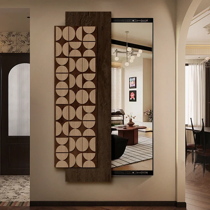 

Home Decoration Posters Hidden Dressing Mirror Decorative Painting Can Be Pushed And Pulled Room Decoration Poster Wall Art