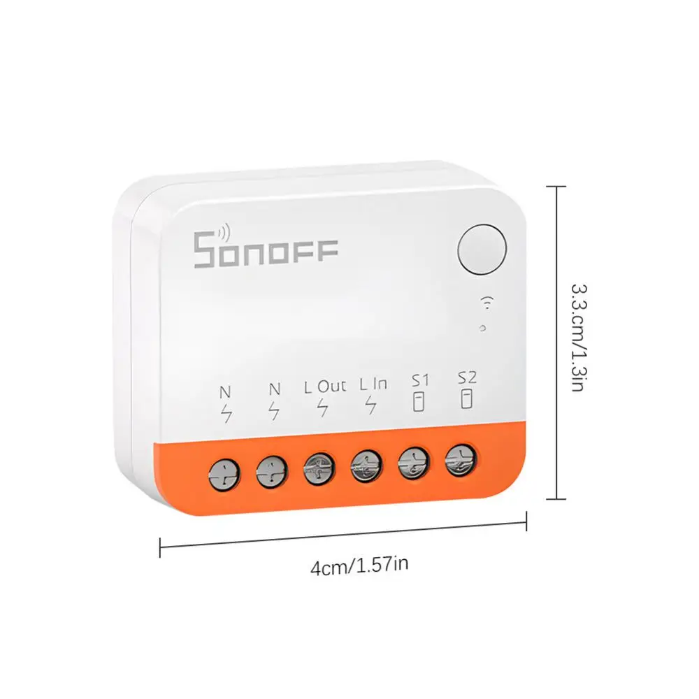 SONOFF MINI R4 Wifi Switch Module Smart Wi-Fi 2 Way Switch Smart Home Works R5 S-MATE Wireless Control Alexa Google Home