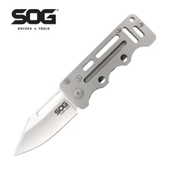 SOG Cash Card Folding Knife Small EDC Multifunctional Knives /w Money Clip Portable Lightweight Multi-Tools Outdoor Camping Tool