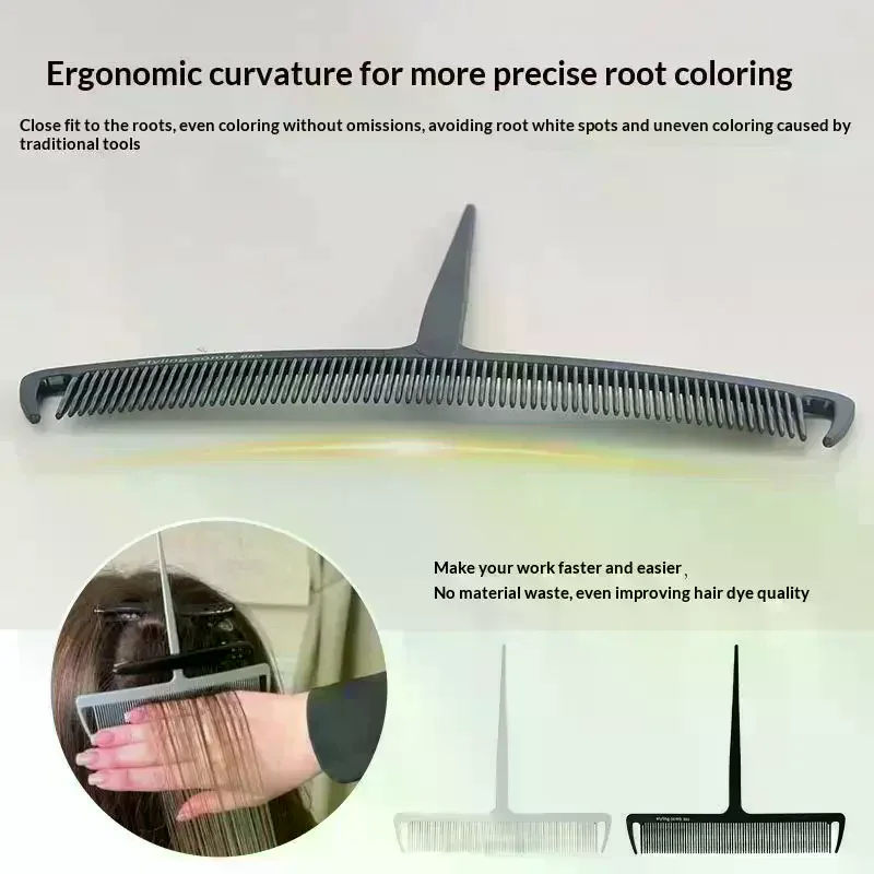 Hair Comb Highlights Weaving Sectioning Tool Foiling Salon Coloring Barber Stylist Teasing Accessories Dye