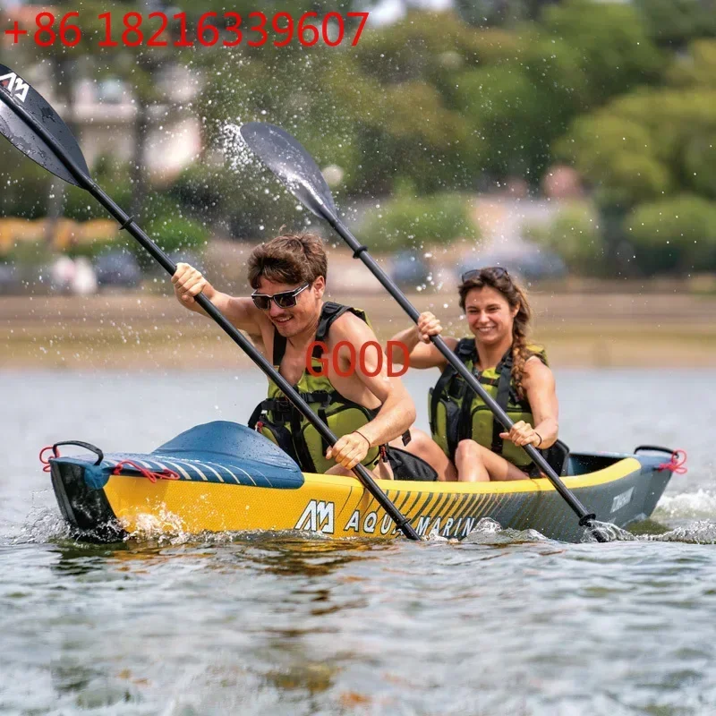 

Надувная лодка-каяк TAO AQUA MARINA TOMAHAWK, каноэ, ПВХ-лодка, плот, весло, насос, сиденье, манометр, материал Drop Stitch