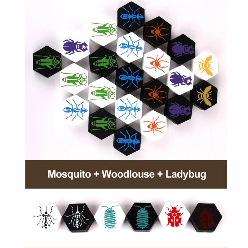 Hive Wooden Board Game para Pais e Filhos, 2 Jogadores, Entretenimento Familiar, Party Entertainment, Engraçado, Alta Qualidade, Novo