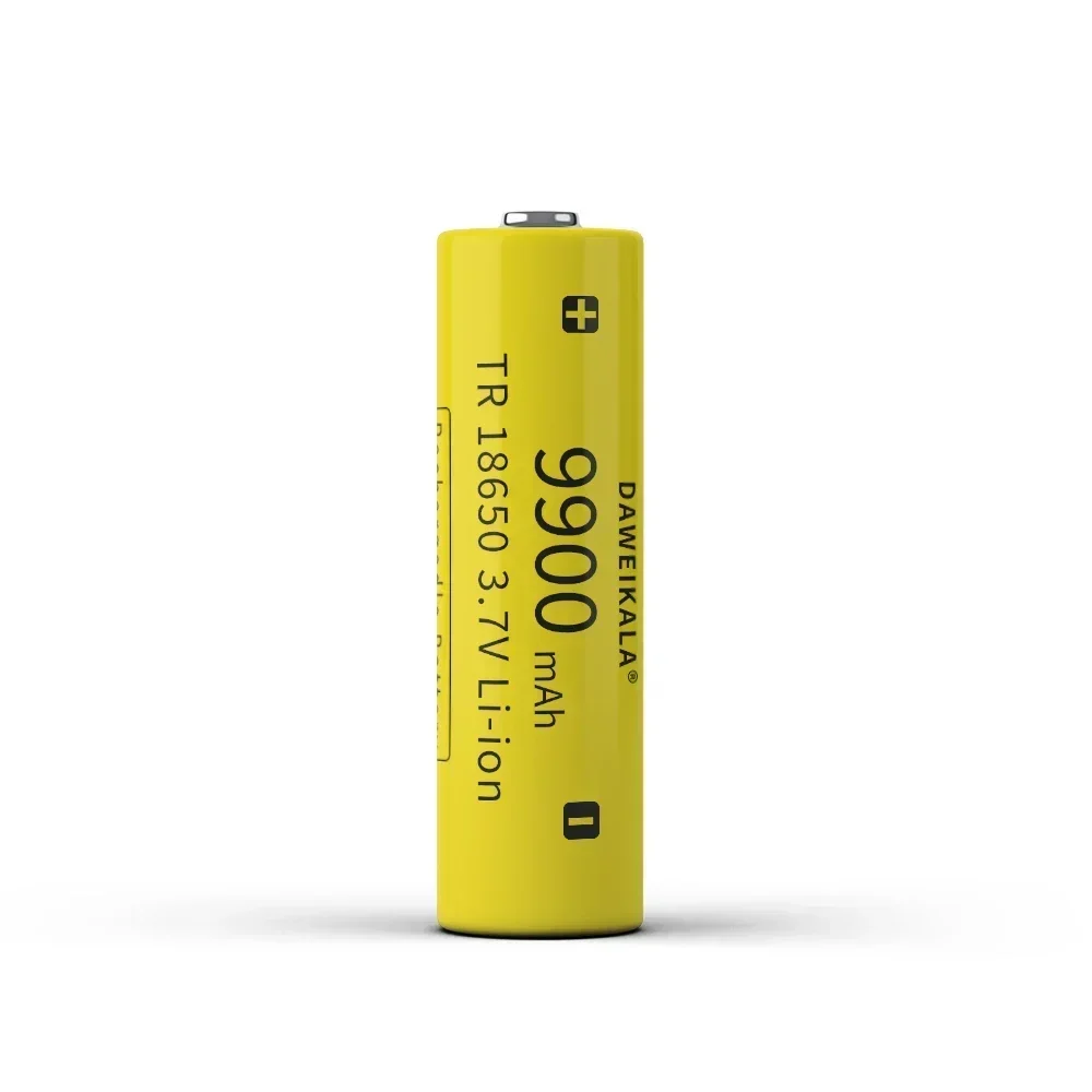 18650 battery 3.7V 9900mAh rechargeable Li-ion battery for Led flashlight Torch batery lithium battery charger