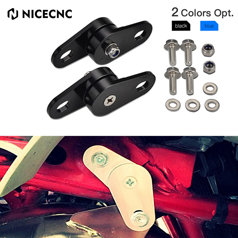 

NICECNC For Yamaha Banshee 350 Aluminum Adjustable Exhaust Muffler Pipe Hangers Mounts YFZ350 SP SE LE Special Limited Edition