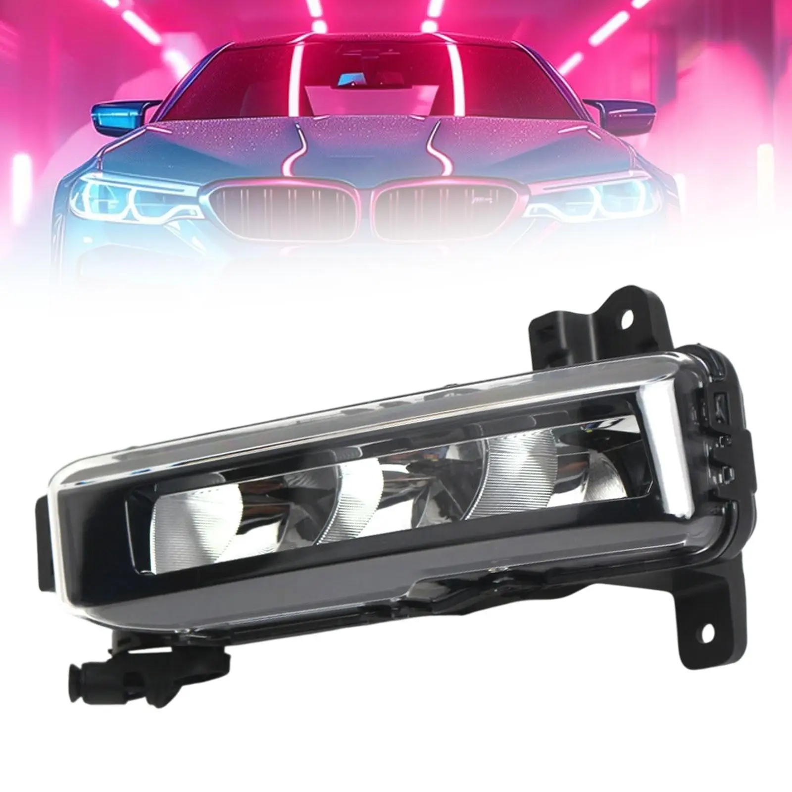 

Front Left Fog Light 63178089979 Accessory Automobile Parts Sturdy LED Fog Lamp Easy to Install for BMW F45 F40 2019-2024