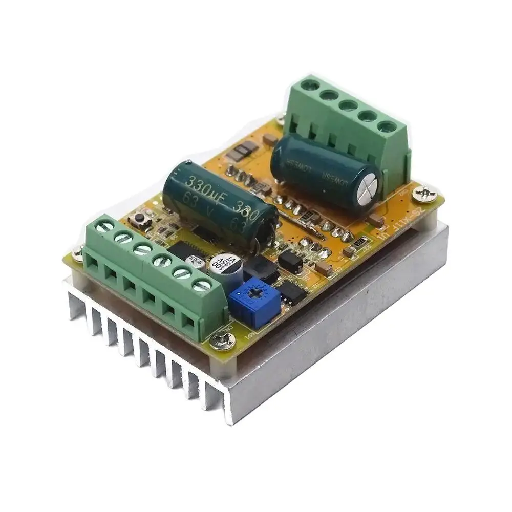 DC6.5V-50V 380W BLDC Three-Phase DC Brushless Motor Controller Hall Driver Motor Control Drive Module Pwm Signal Input