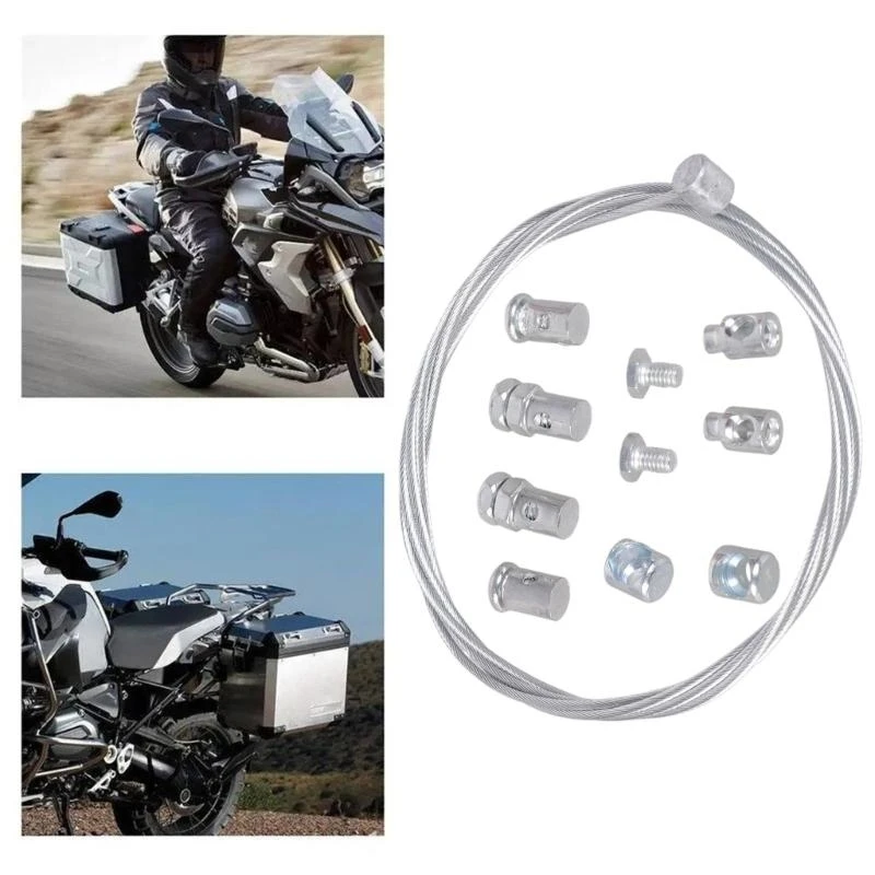 D0UC Multipurpose Motorcycle Brake Repair Set Emergency Brake Cable Simple Installs