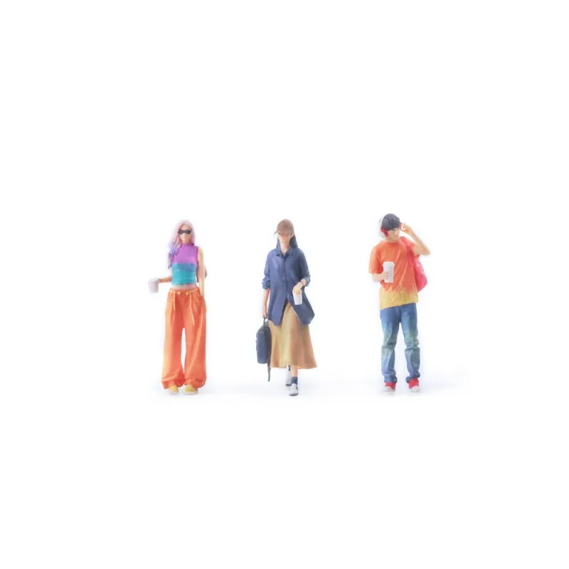 

Cup shopping doll set simulation resin model