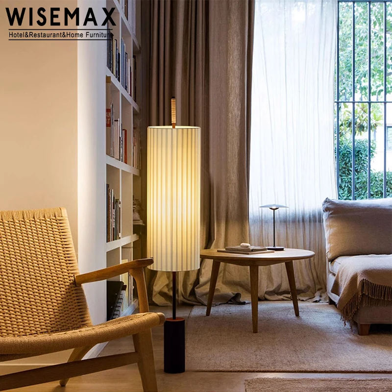 Напольный светильник WISEMAX FURNITURE в ретро-стиле для японской гостиной и спальни, создающий атмосферу, для домашнего декора