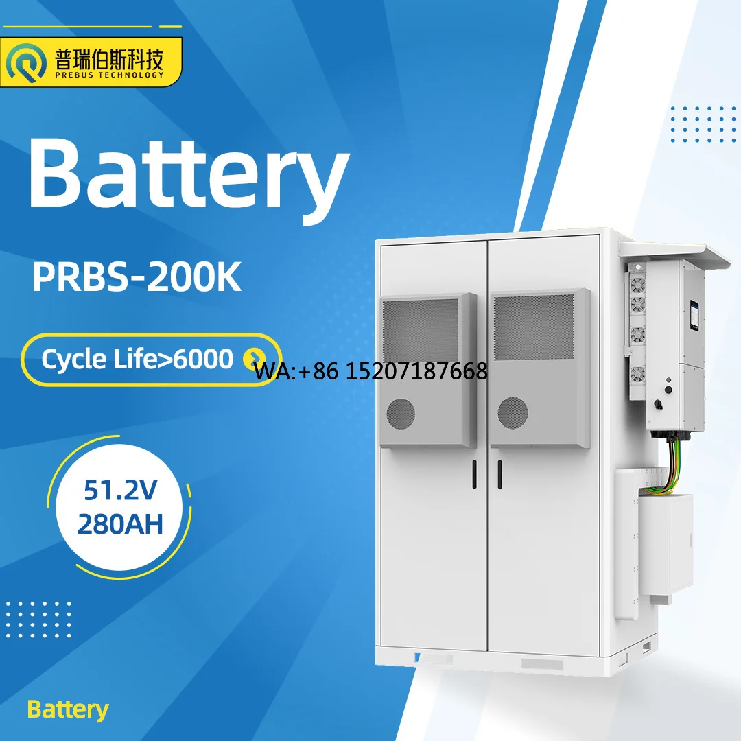 Industrial & Commercial Energy Storage   200kwh 280Ah Telecom All in One Energy Storage System