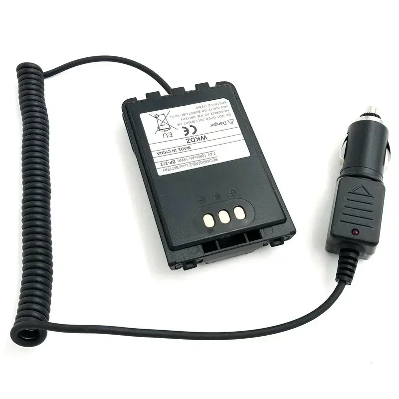 Adaptor Pengisi Daya Mobil Pengganti Baterai BP-272 BP272 untuk Radio Walkie Talkie ICOM ID-31 ID-31A ID-31E ID-51 ID-51A ID-51E ID31
