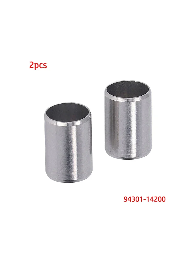 2* Dowel Pin Head Dowel Pin M14X20 For ACURA For HONDA Silver 94301-14200 For Legend 1991-2004 Metal New 2x For Accord 1990-1997