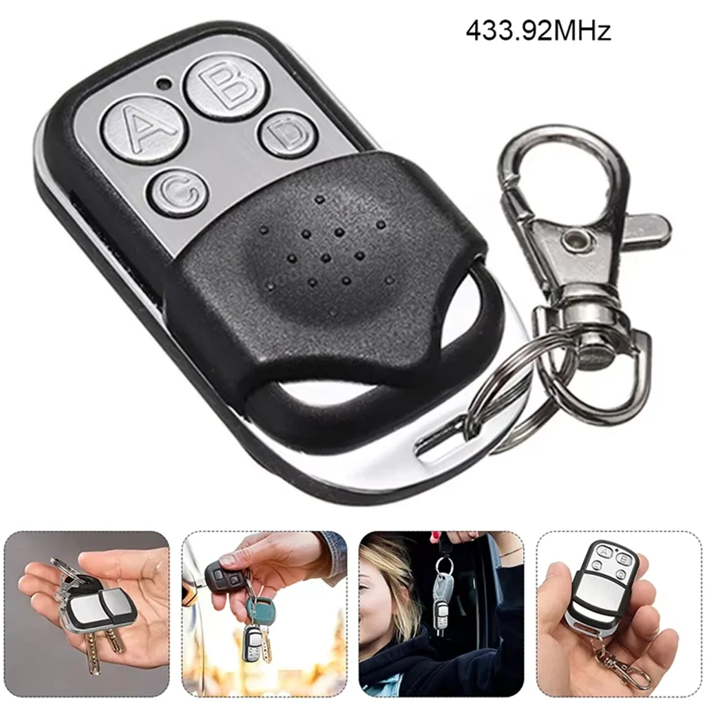 1-50PCS Smart Copy Duplicator 433mhz Remote Control 4 Button Electric Garage Door Gate Remote Cloning 433.92 MHz Transmitter